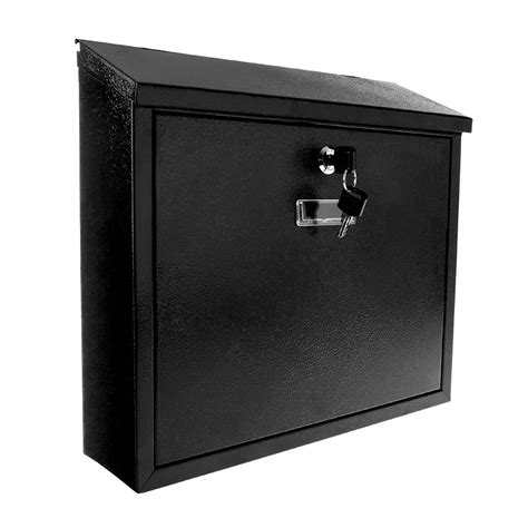 wall mounted lockable metal box|wall mounted lock box waterproof.